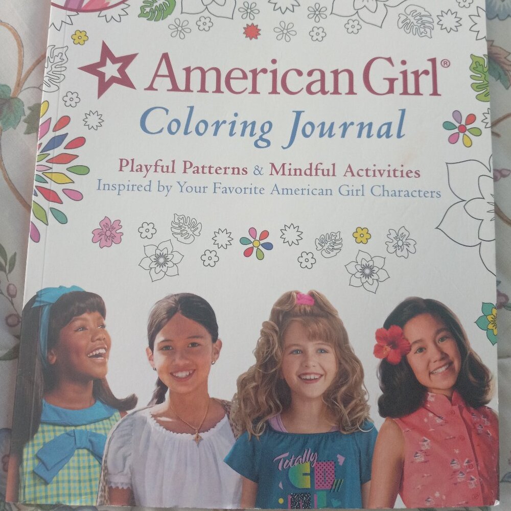 American Girl Coloring Journal (Brand New)